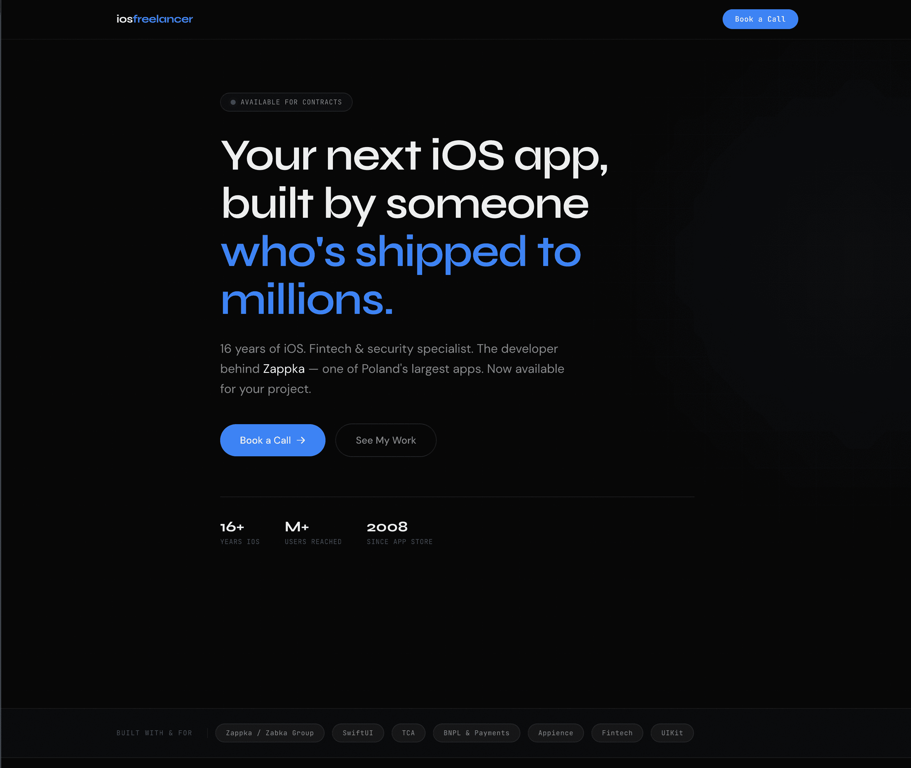 iOSFreelancer — screenshot 1